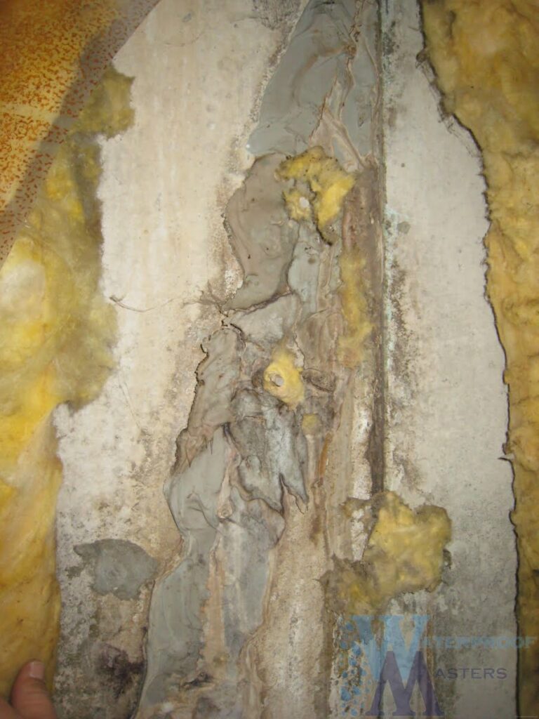 Inside crack repair – Waterproof Masters project photo 4