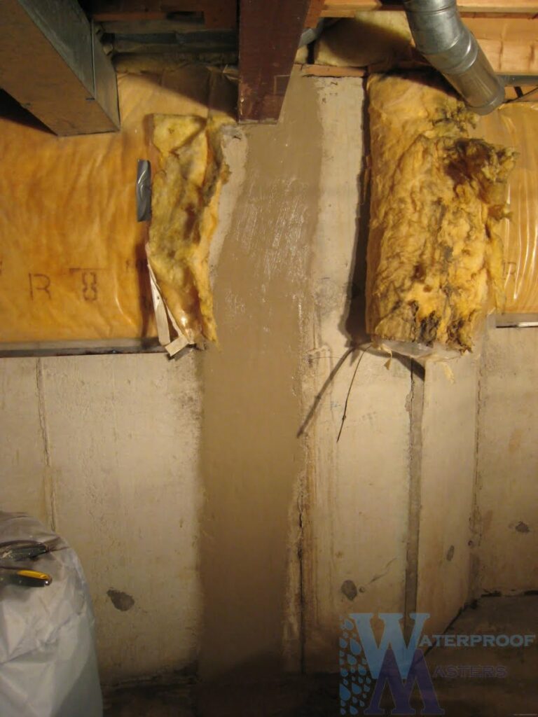 Inside crack repair – Waterproof Masters project photo 2