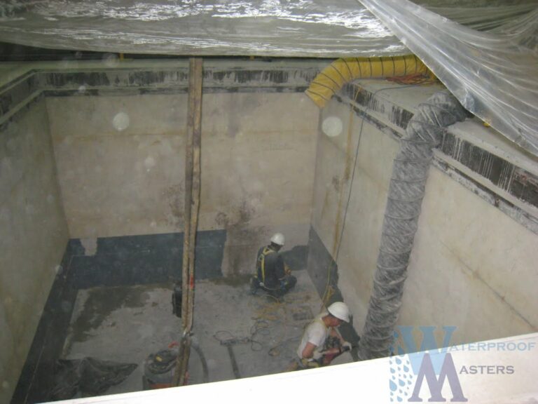 Press pit – Waterproof Masters project photo 2