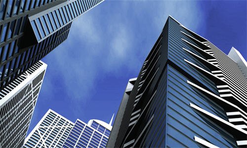 Commercial high-rise building