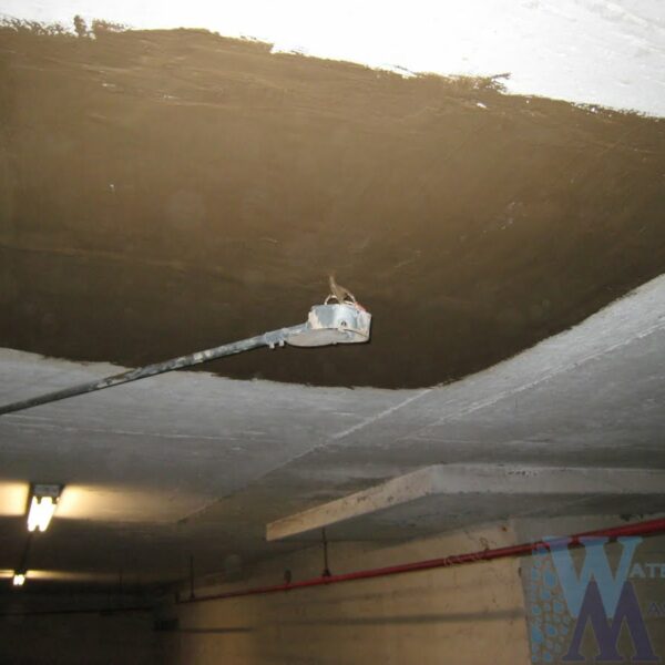 Underground parking garage ceiling repair – Waterproof Masters project photo 4
