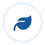 Environmentally friendly products icon