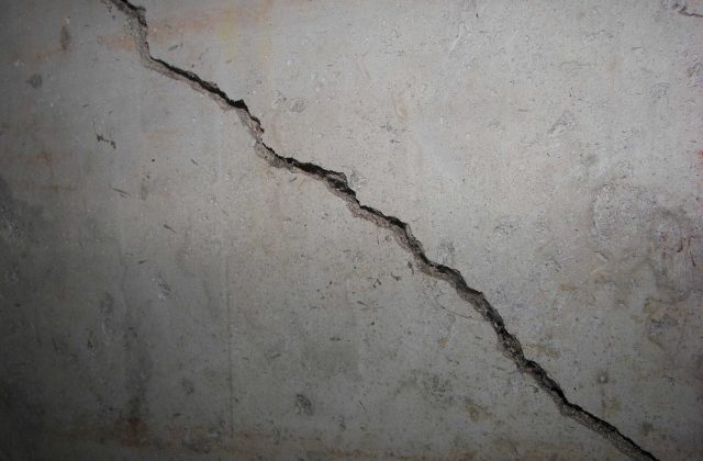 Foundation crack repair with crystalline waterproofing Foundation crack repair with crystalline waterproofing